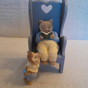 VTG Russ " The Cats of Canterbury" Figurines #3653